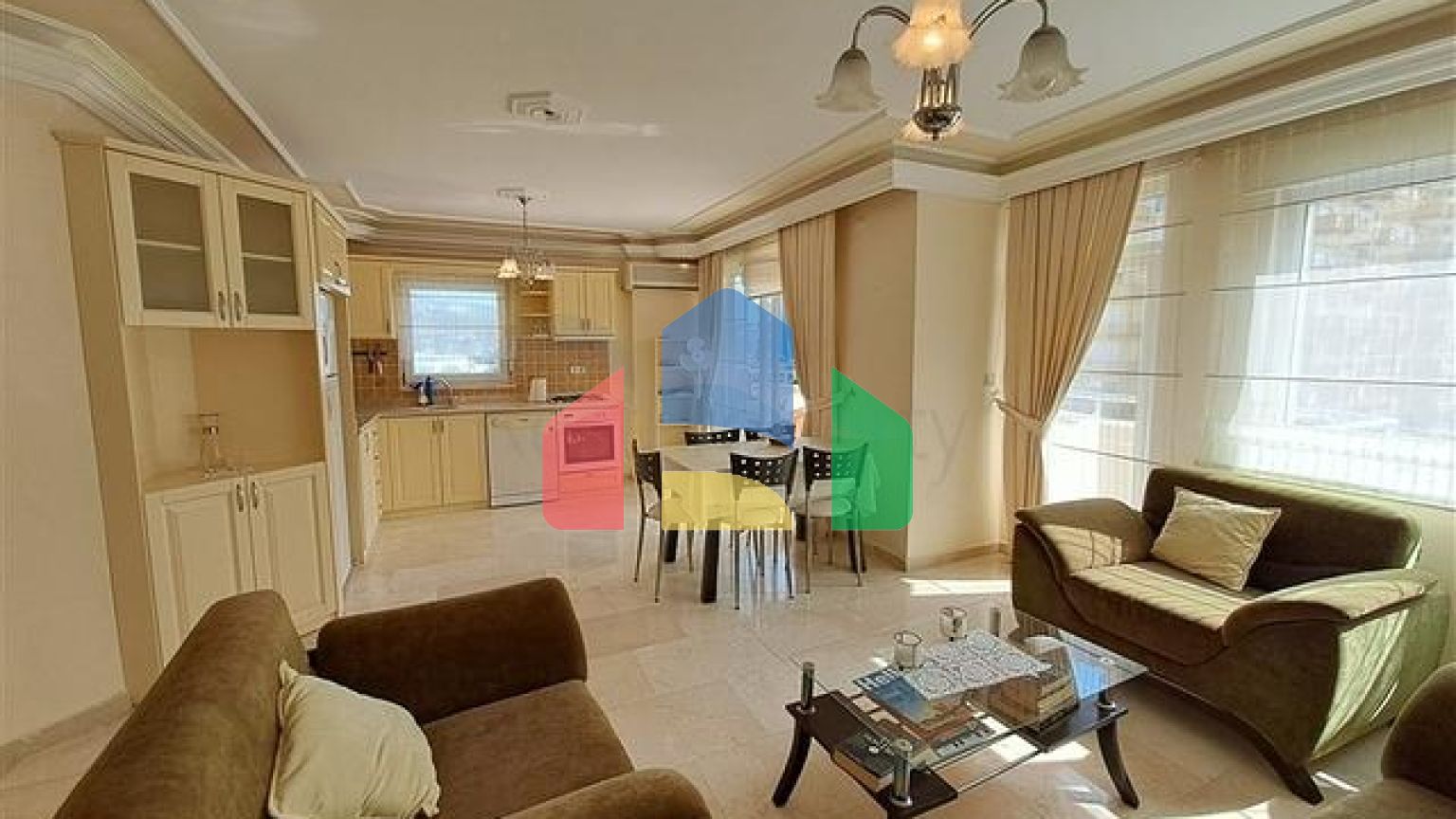 Квартира 2+1 в знаменитом районе Махмутлар