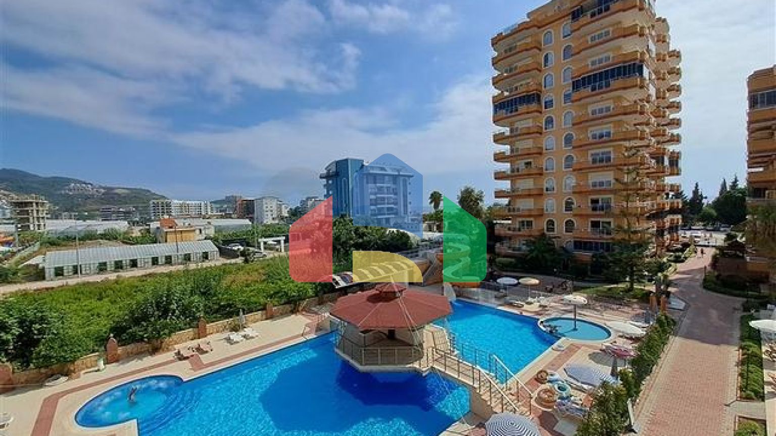 Квартира 2+1 в знаменитом районе Махмутлар