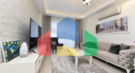 Меблированная трехкомнатная квартира в центре Махмутлара