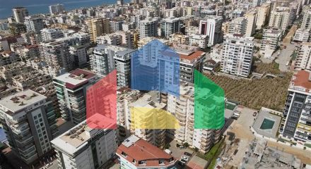 1+1 apartment in Mahmutlar