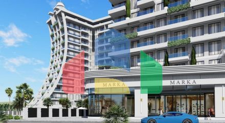 Prestige - 1 bedroom apt - Luxury complex - Mahmutlar / Alanya