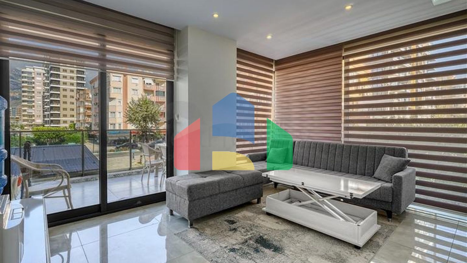 Двокімнатна квартира 2 + 1 в районі Махмутлар