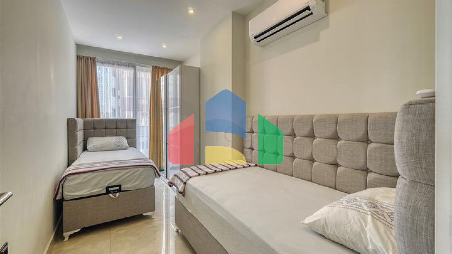 Двокімнатна квартира 2 + 1 в районі Махмутлар