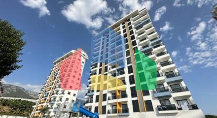 Квартира 1 + 1 в районі Махмутлар