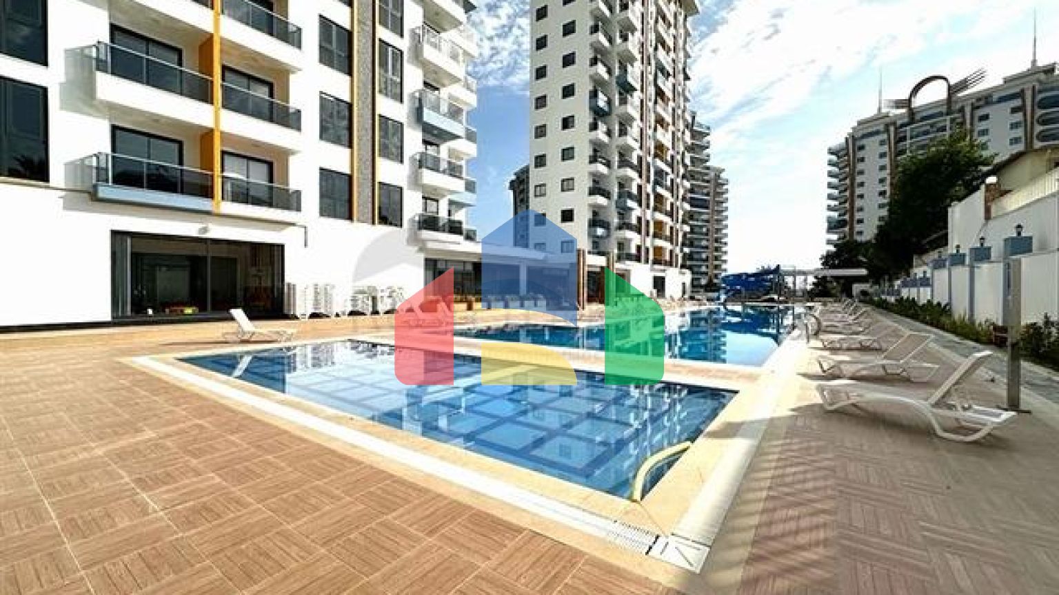 Квартира 1 + 1 в районі Махмутлар