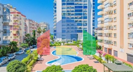 Затишна мебльована квартира 1 + 1 в розвиненому житловому комплексі