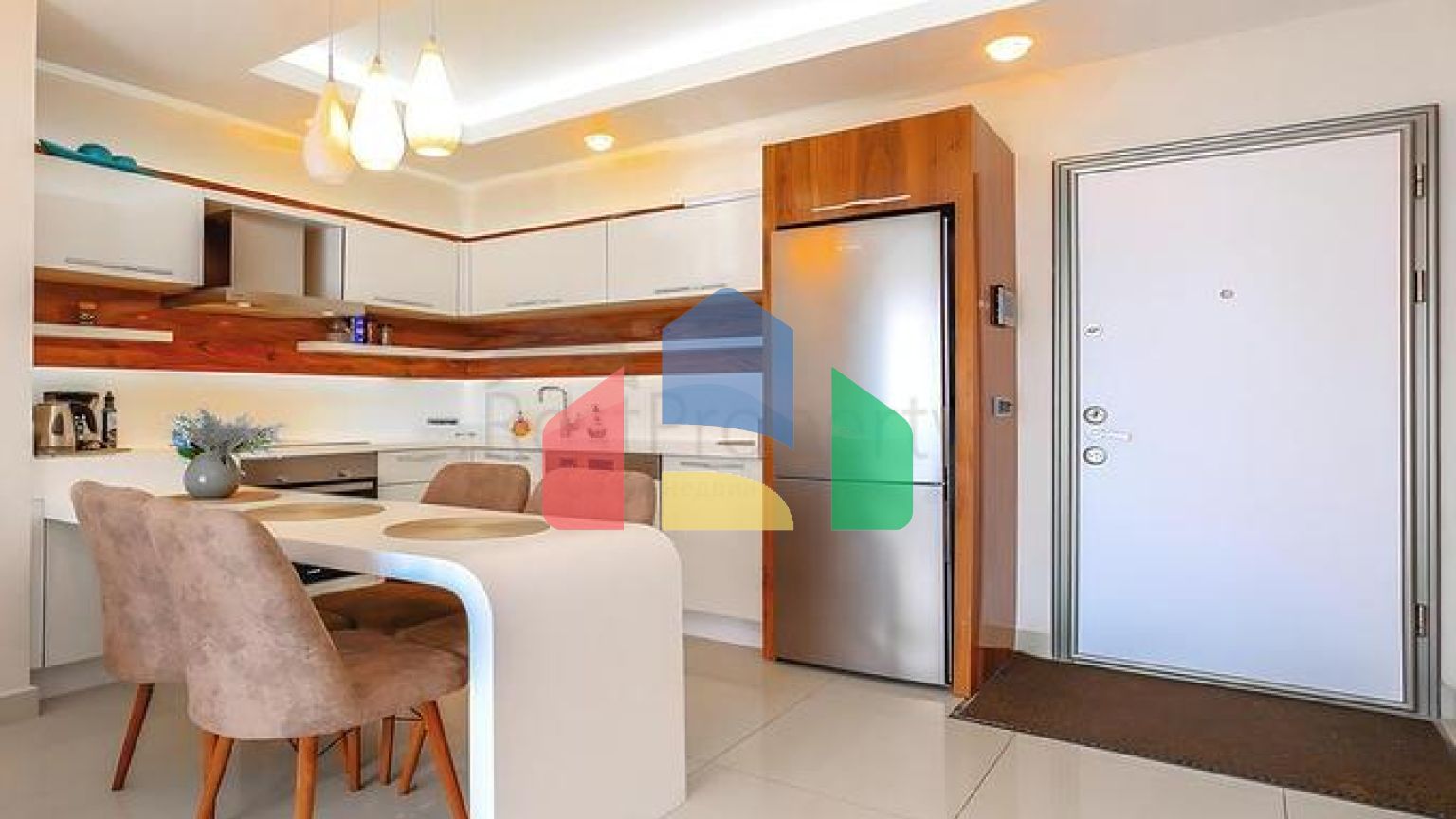 Затишна мебльована квартира 1 + 1 в розвиненому житловому комплексі