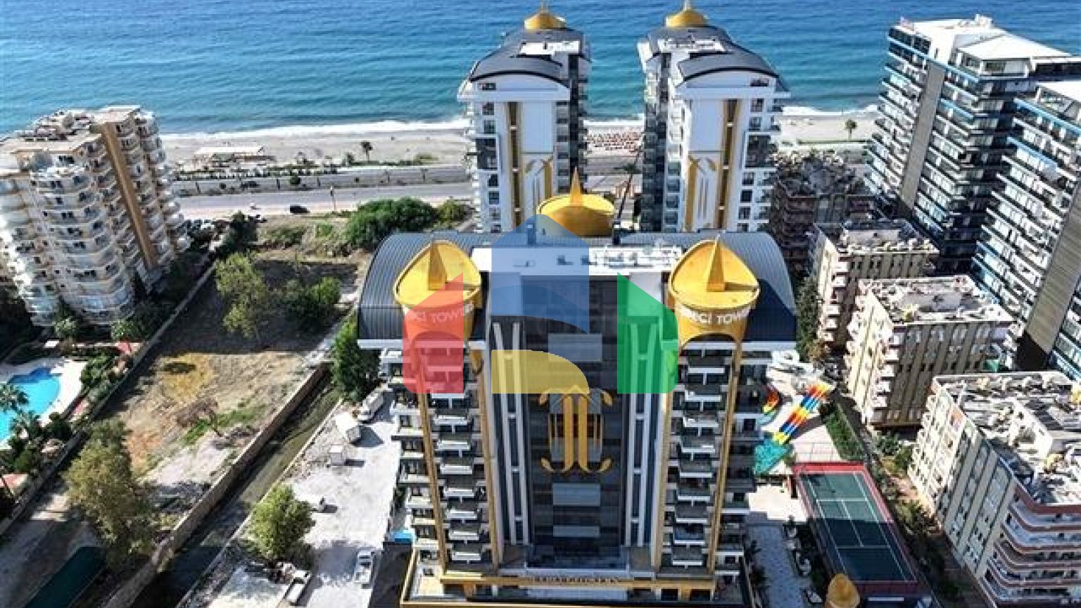 Затишна мебльована квартира в сучасному житловому комплексі біля узбережжя