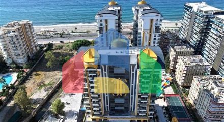 Затишна мебльована квартира в сучасному житловому комплексі біля узбережжя