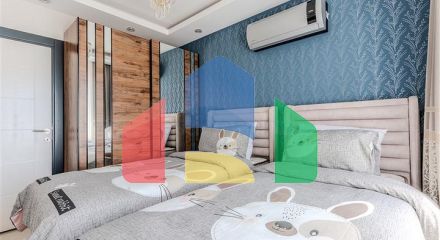 Трикімнатна квартира 2 + 1 з меблями і розвиненою інфраструктурою в районі Махмутлар