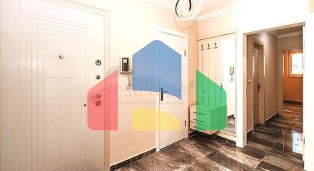 Затишна мебльована квартира 2+1 в розвиненому житловому комплексі