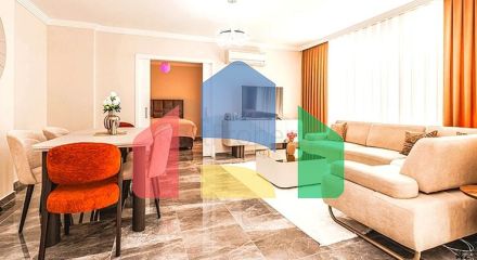 Затишна мебльована квартира 2+1 в розвиненому житловому комплексі