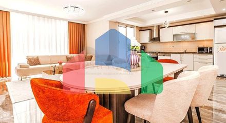 Затишна мебльована квартира 2+1 в розвиненому житловому комплексі