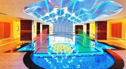 Світла квартира 1 + 1 з виходом в сад в розвиненому комплексі