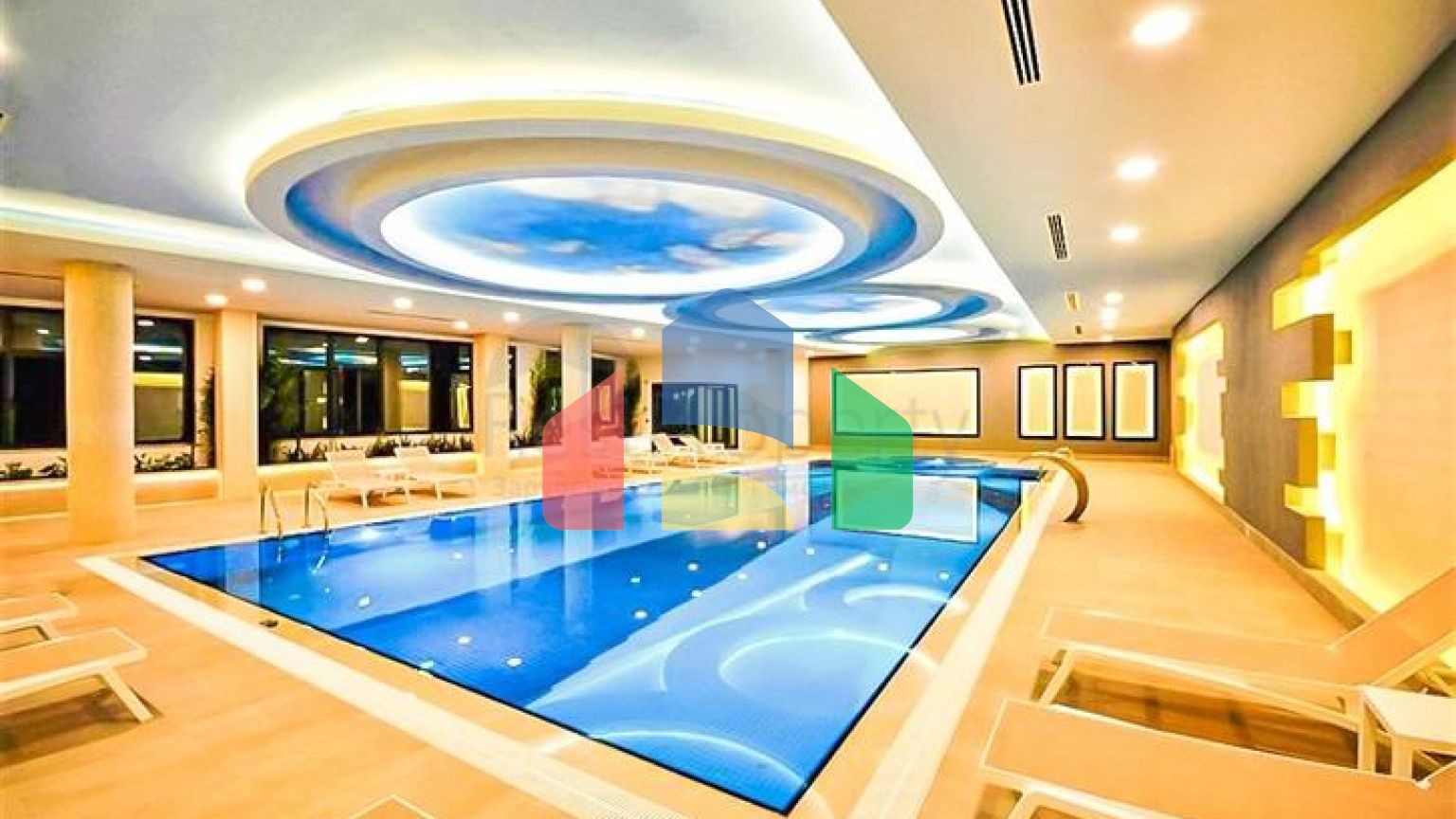 Двокімнатна квартира 1 + 1 з розвиненою інфраструктурою в районі Махмутлар