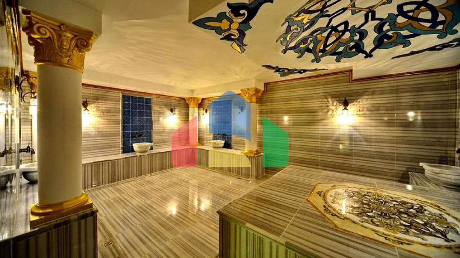 Світла квартира 1 + 1 на високому поверсі в районі Махмутлар