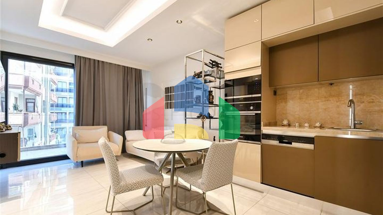 Двокімнатна квартира для комфортного життя в районі Махмутлар