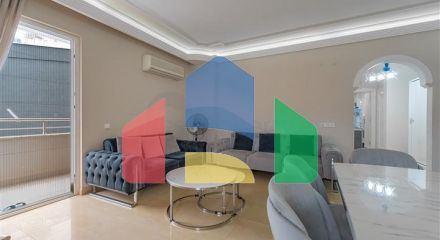 Трёхкомнатная квартира 2+1 с мебелью в центре района Махмутлар