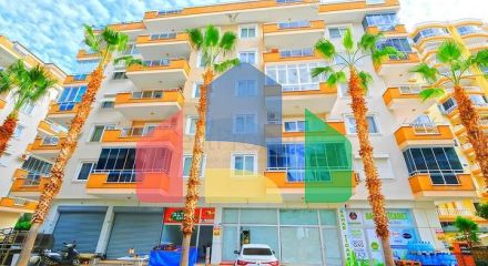 Уютная меблированная квартира 1+1 в жилом комплексе с бассейном