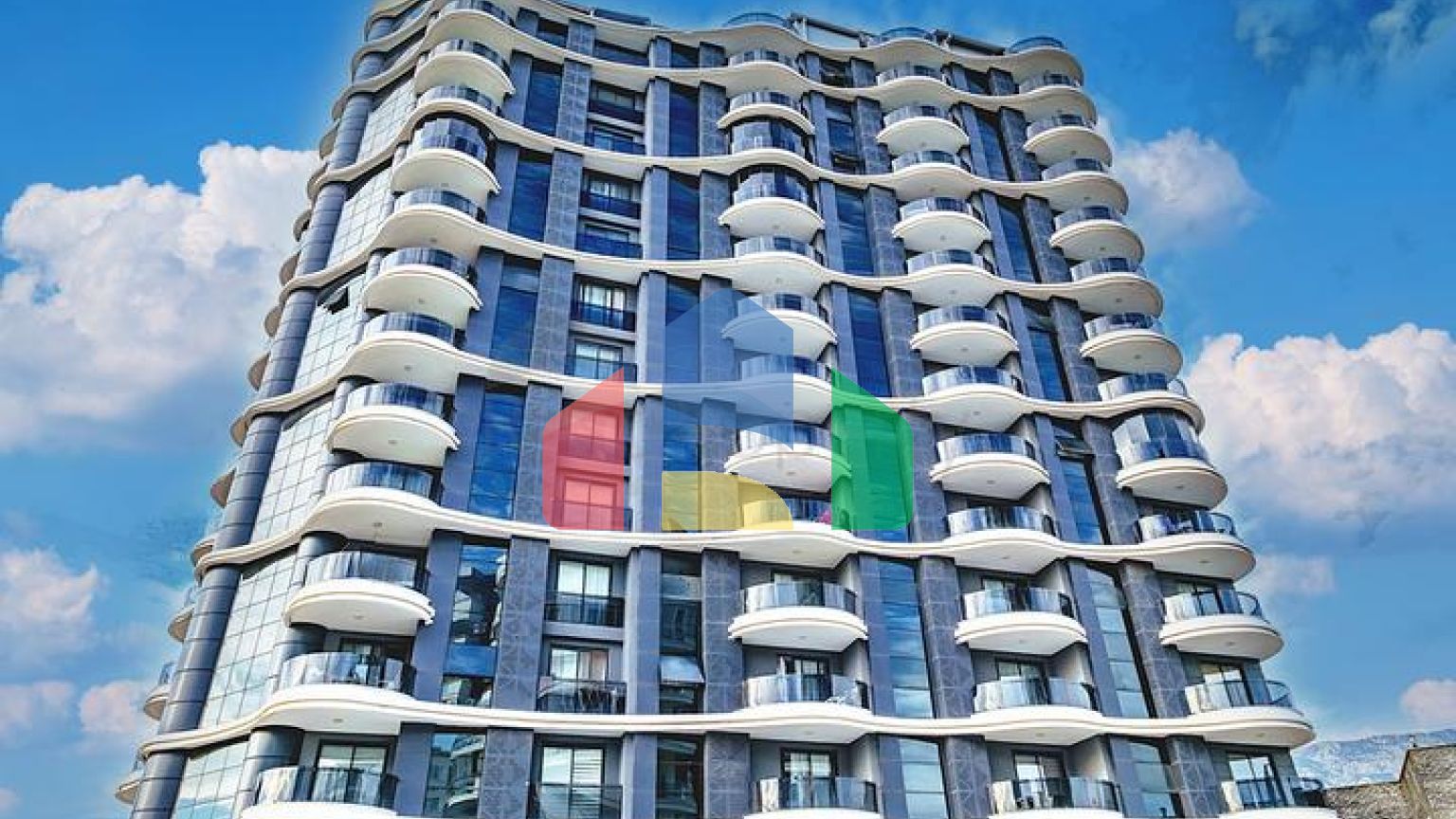 Просторная квартира 2+1 в современном комплексе в Махмутларе