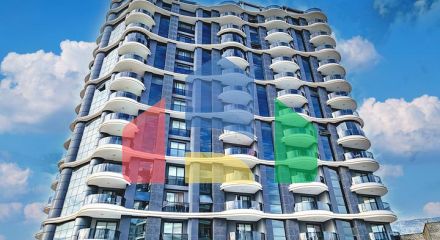 Просторная квартира 2+1 в современном комплексе в Махмутларе