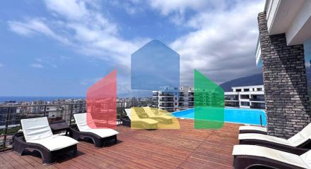 Просторная квартира 2+1 в современном комплексе в Махмутларе