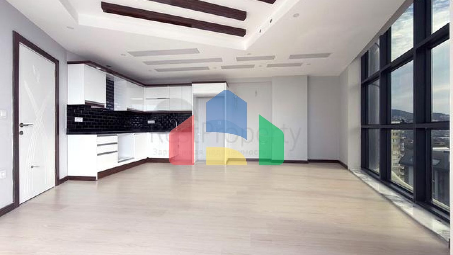 Просторная квартира 2+1 в современном комплексе в Махмутларе