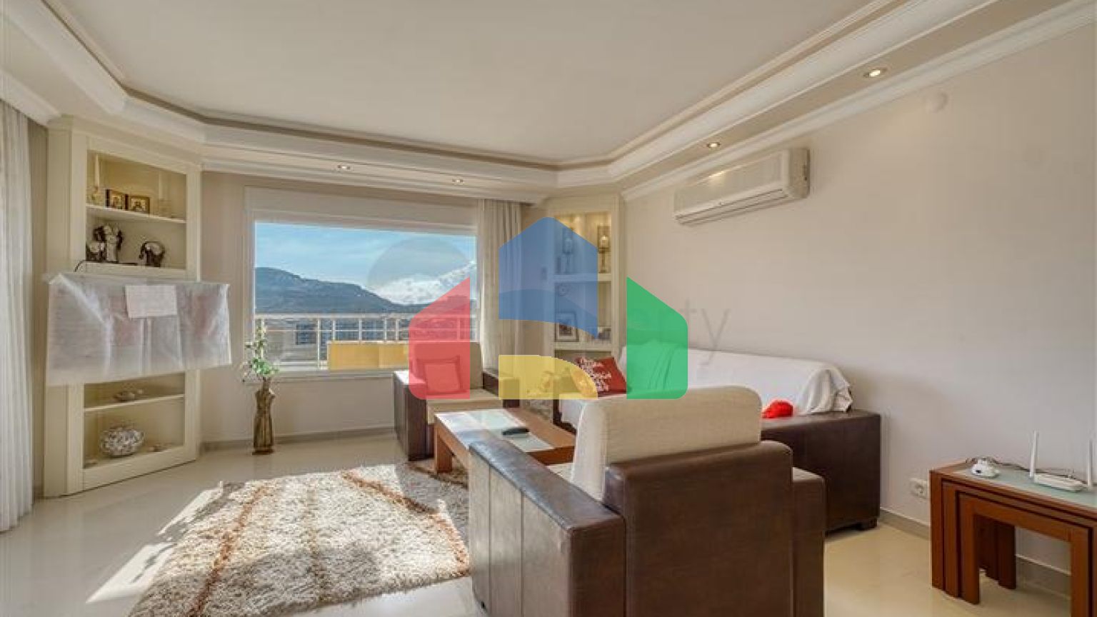 Трёхкомнатная квартира 2+1 с мебелью в районе Махмутлар