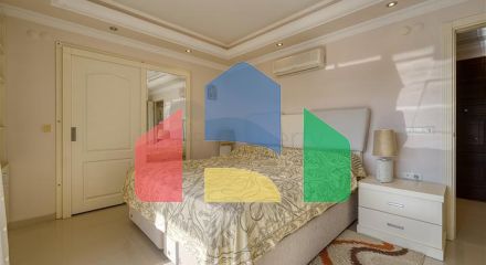 Трёхкомнатная квартира 2+1 с мебелью в районе Махмутлар