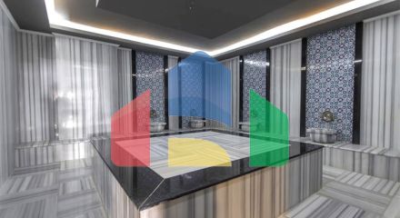 Квартира 1+1 с инфраструктурой в районе Махмутлар