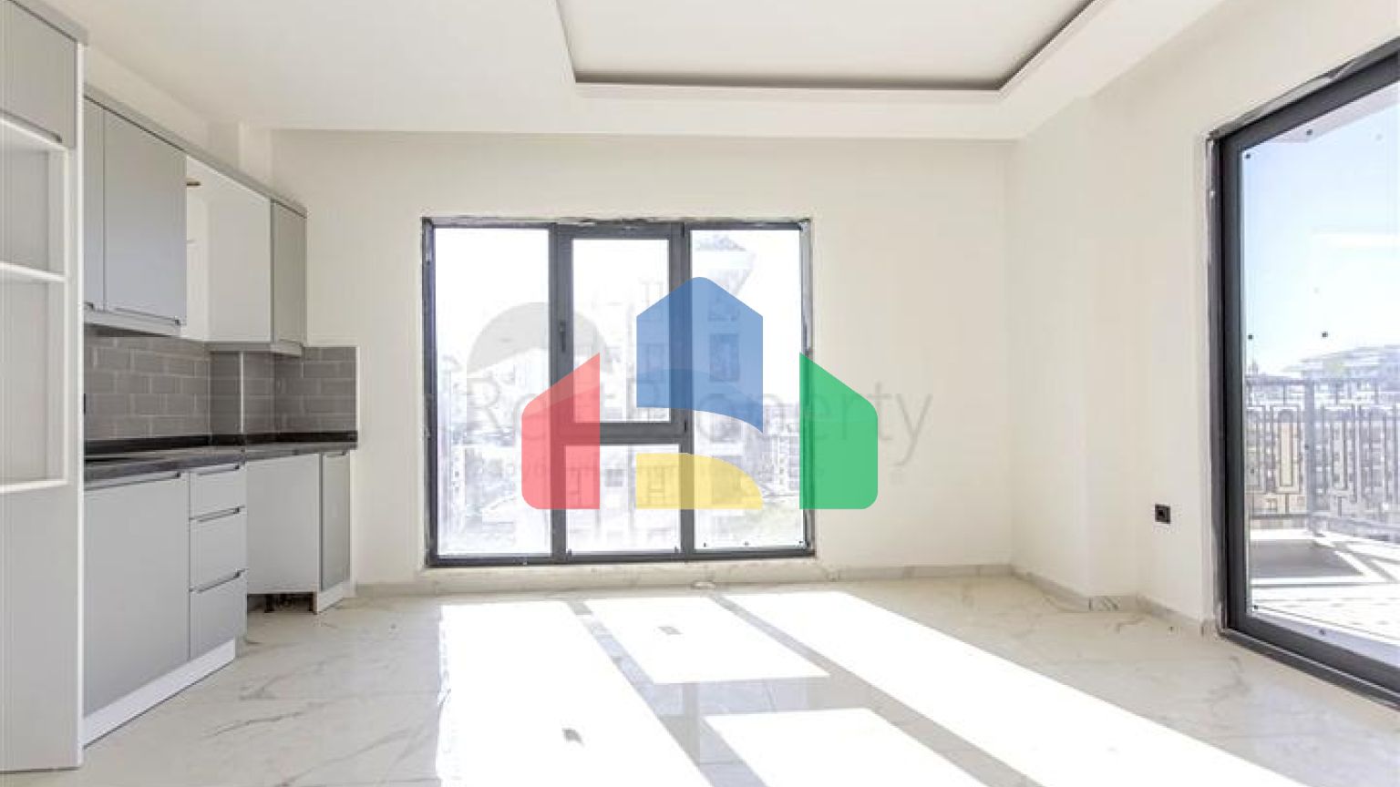 Квартира 1+1 с инфраструктурой в районе Махмутлар