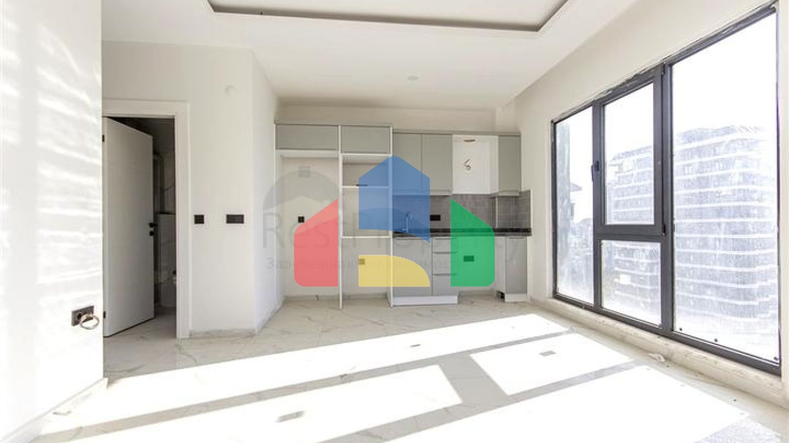 Квартира 1+1 с инфраструктурой в районе Махмутлар