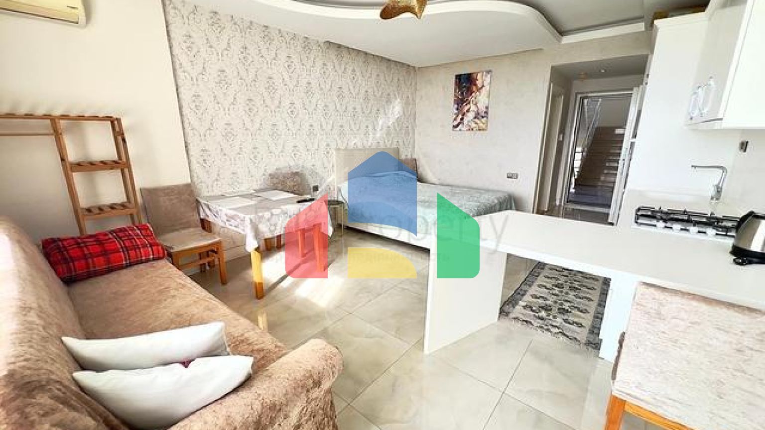 Квартира- студия в районе Махмутлар в 200 метрах от моря