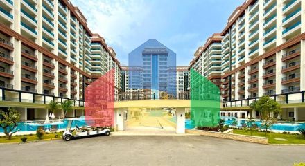 Просторная квартира с современным дизайном в Махмутларе