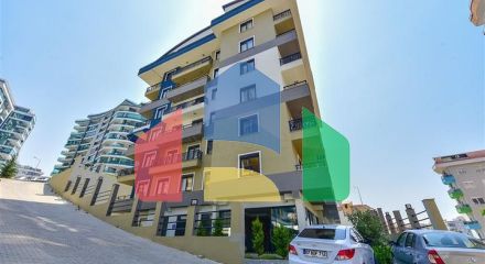 Квартира 1+1 в районе Махмутлар