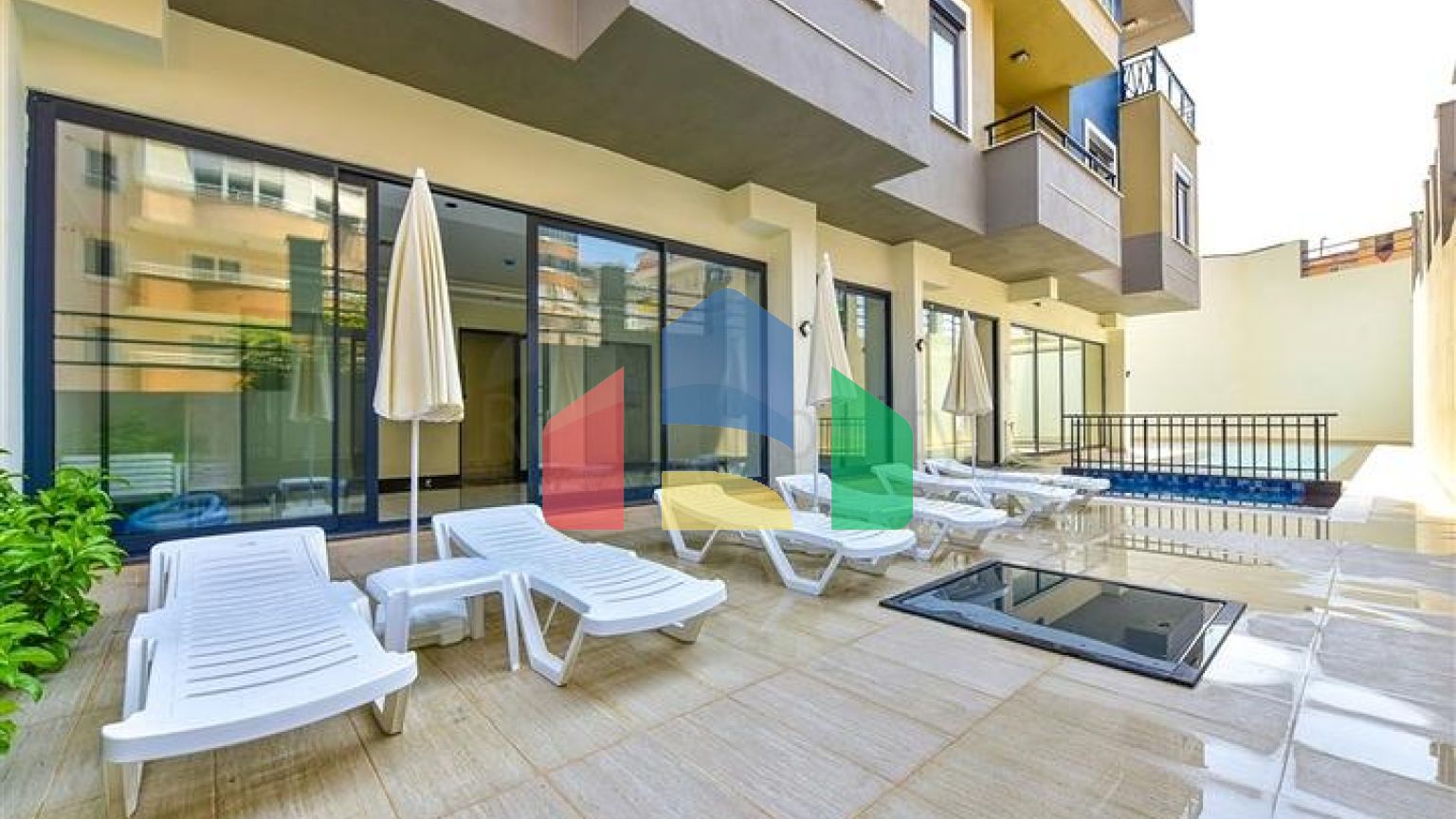 Квартира 1+1 в районе Махмутлар