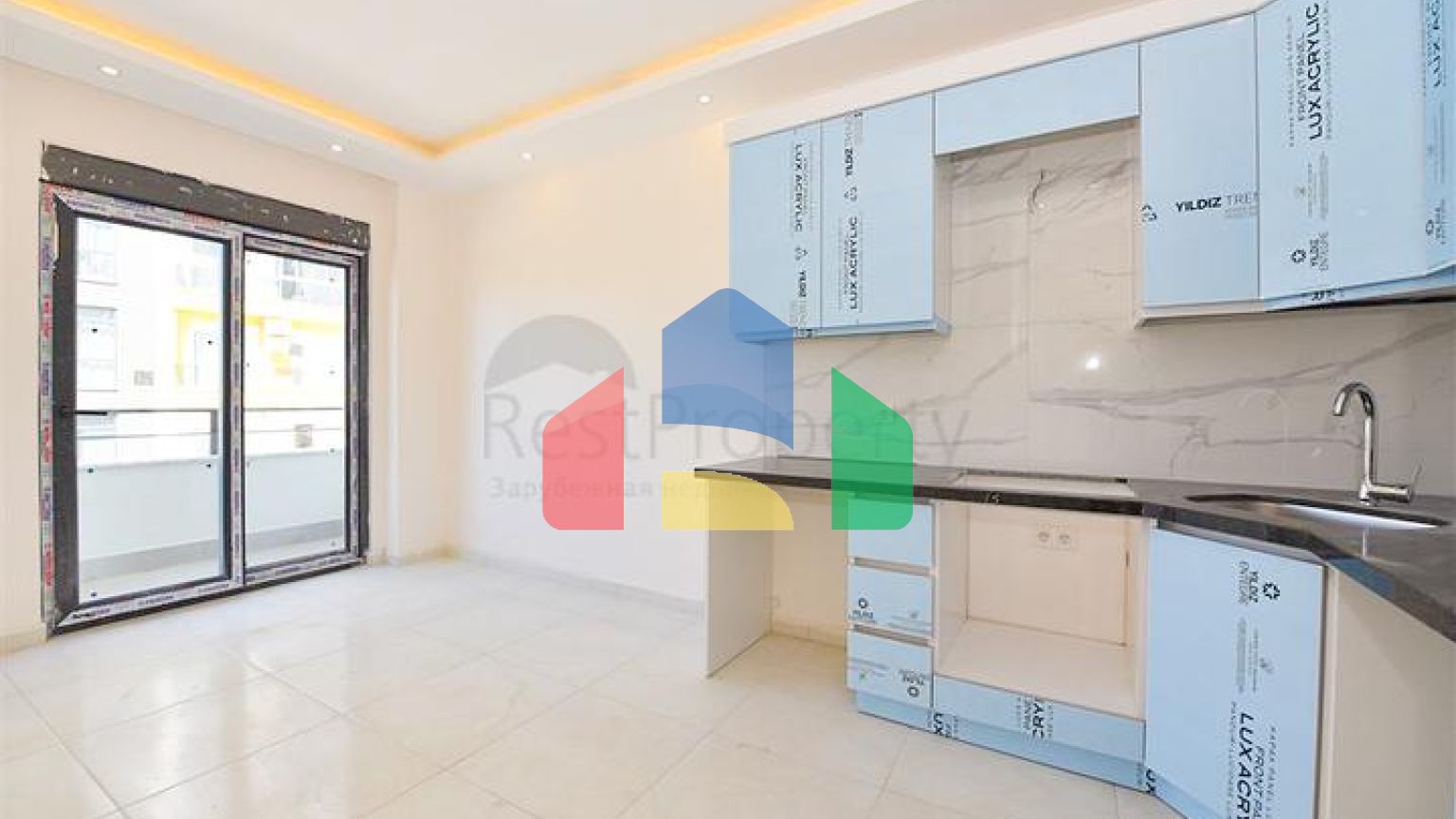 Квартира 1+1 в районе Махмутлар