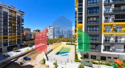 Квартира 1+1 в районе Махмутлар