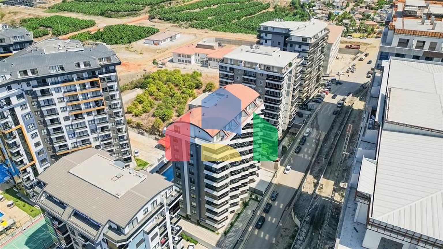 Двухкомнатная квартира в 600 м от моря