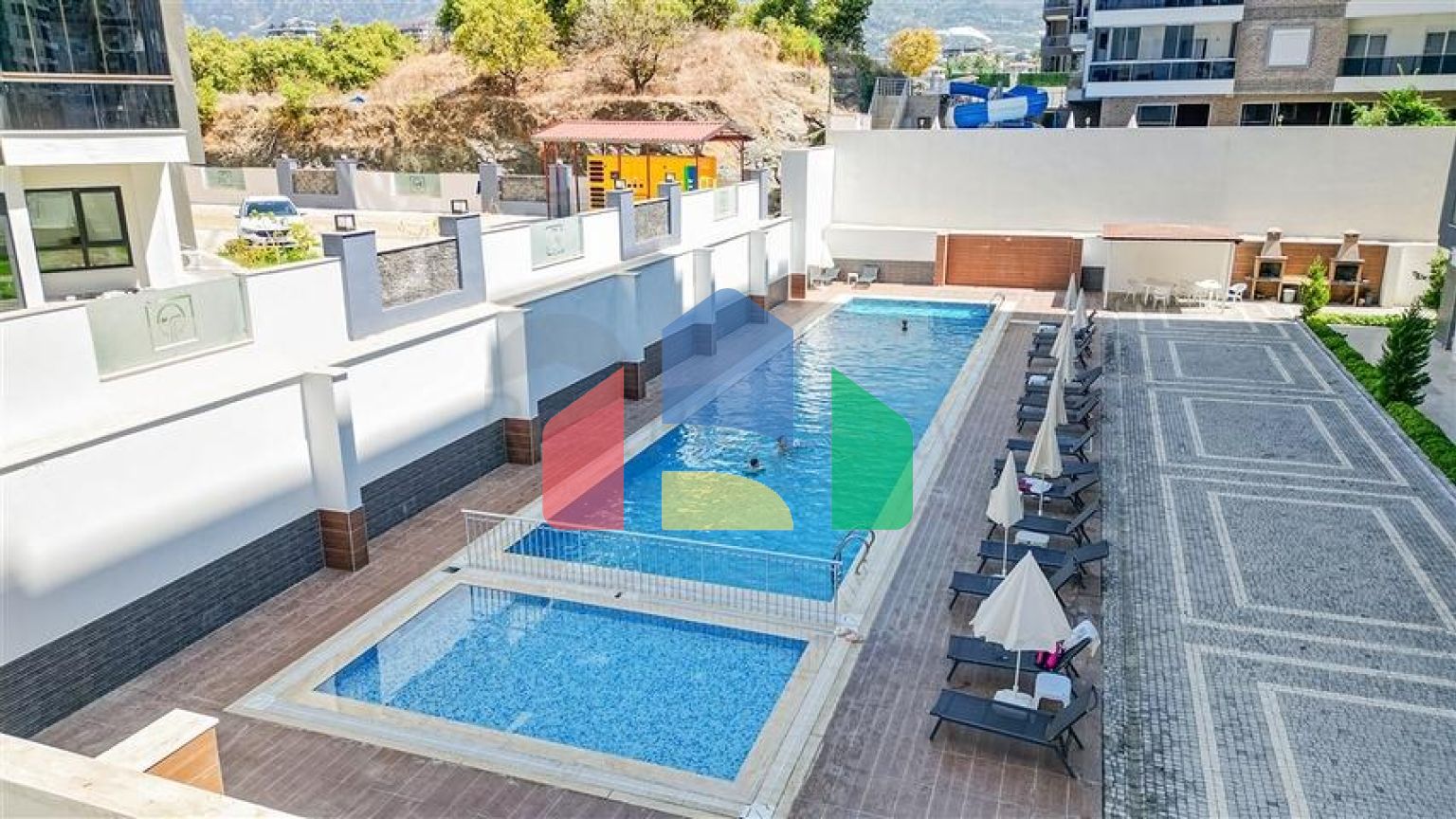 Двухкомнатная квартира в 600 м от моря