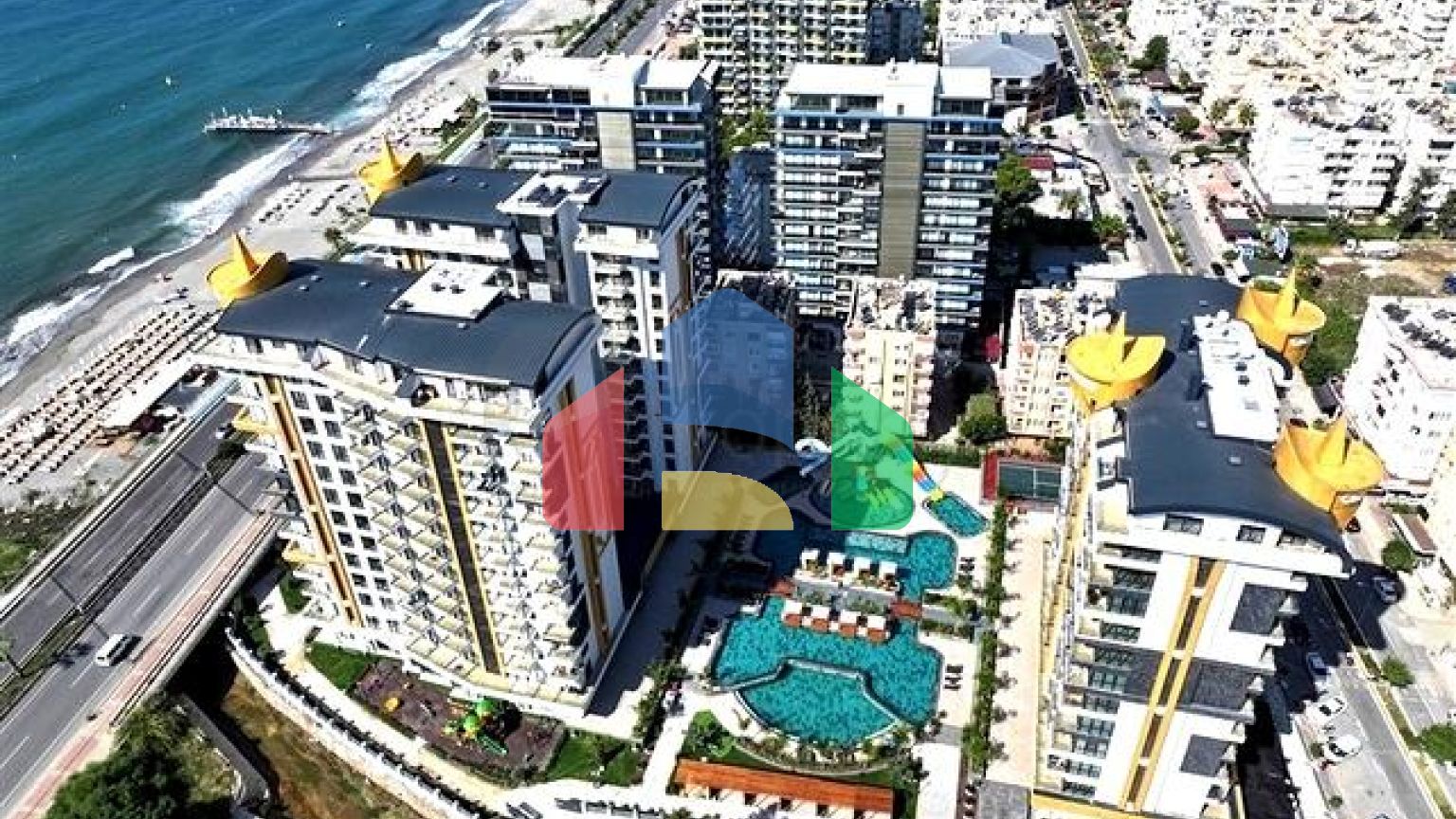 Уютная квартира 1+1 в районе Махмутлар в 50 метрах от моря