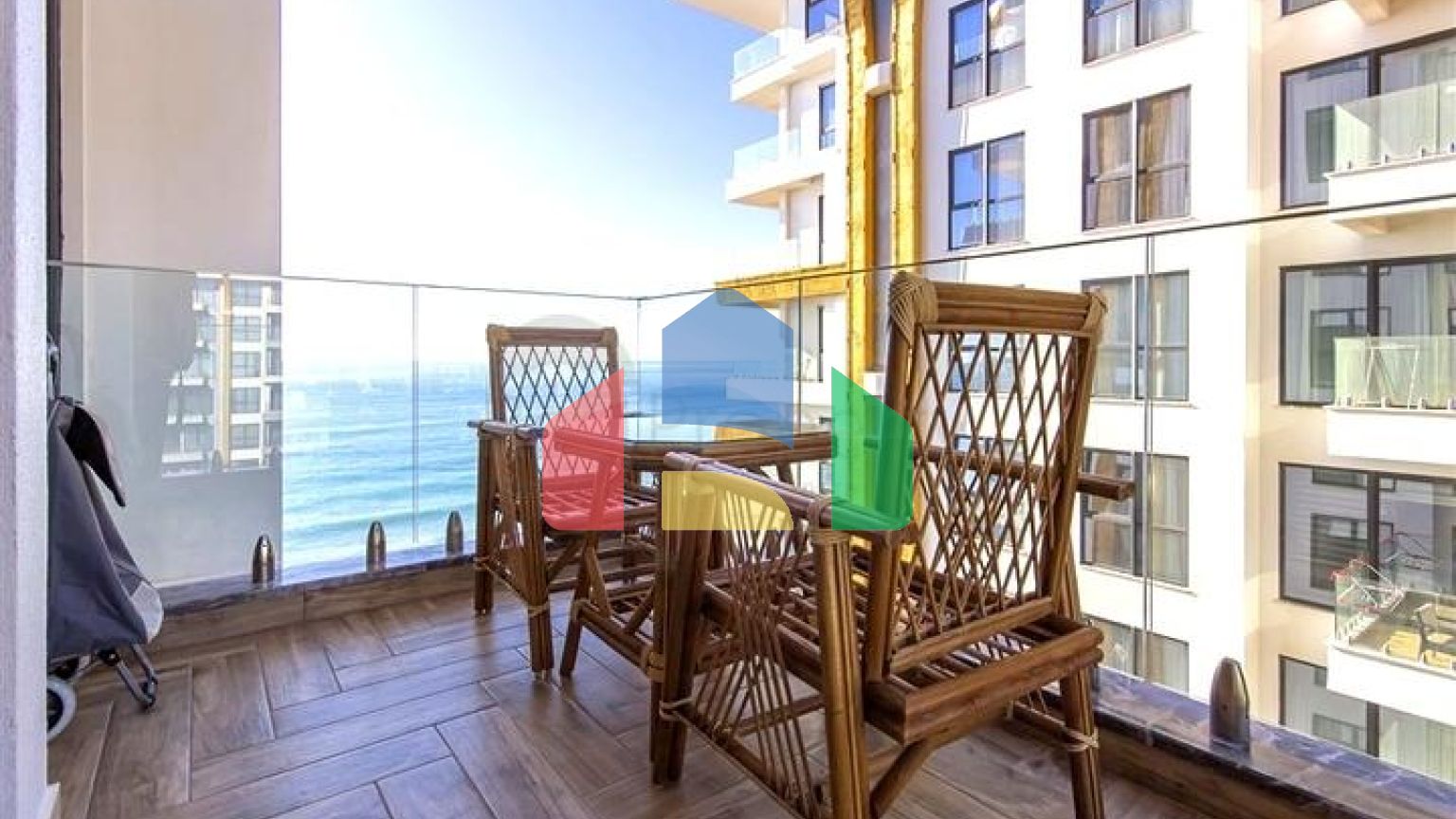 Уютная квартира 1+1 в районе Махмутлар в 50 метрах от моря