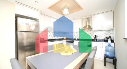 Просторная 2+1 в Махмутларе рядом с центром и морем