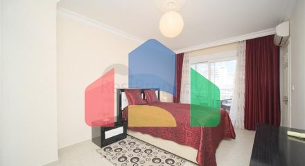 Просторная 2+1 в Махмутларе рядом с центром и морем