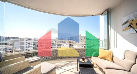 Просторная 2+1 в Махмутларе рядом с центром и морем