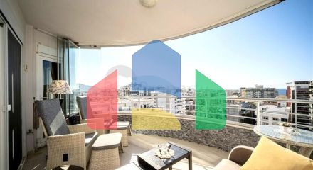 Просторная 2+1 в Махмутларе рядом с центром и морем