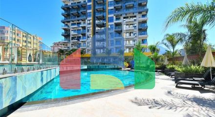 Двухкомнатная квартира 1+1 с современной инфраструктурой в районе Махмутлар