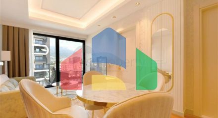 Двухкомнатная квартира 1+1 с современной инфраструктурой в районе Махмутлар