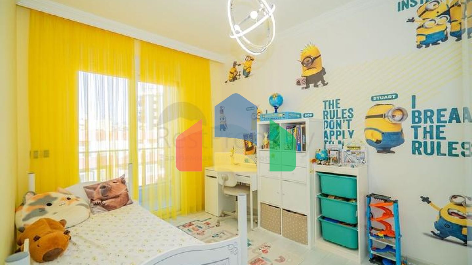 Квартира 2+1 в районе Махмутлар с отдельной кухней в современном комплексе