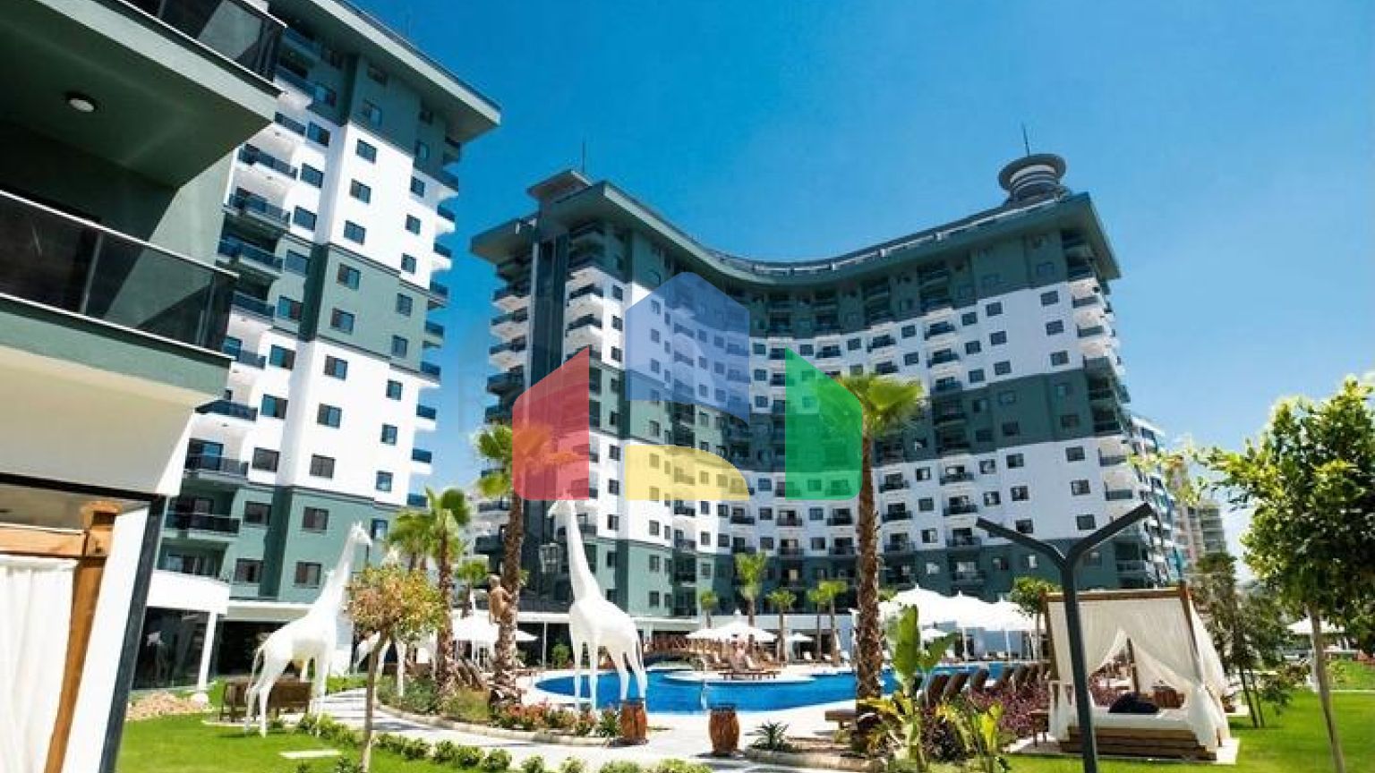 Современная квартира с полной инфраструктурой в Махмутларе